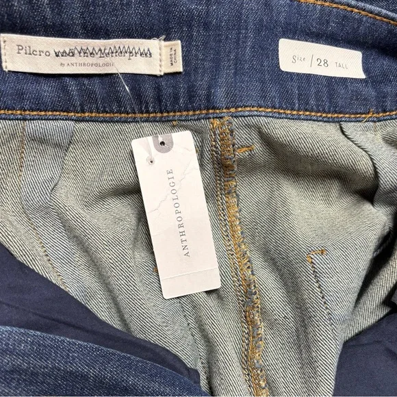 Pilcro antrhopologie Dark Blue Flare Jeans - Picture 9 of 10